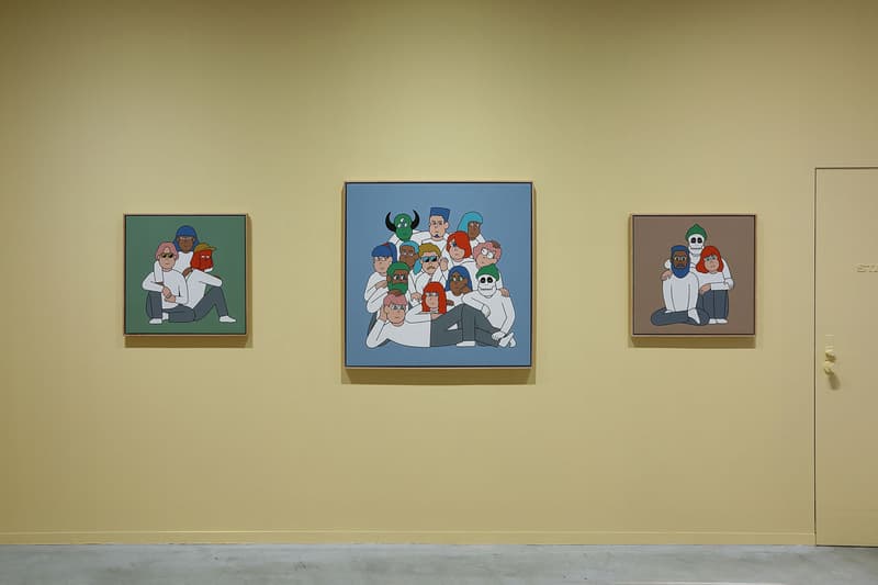 jun oson distance exhibition diesel art gallery artworks paintings