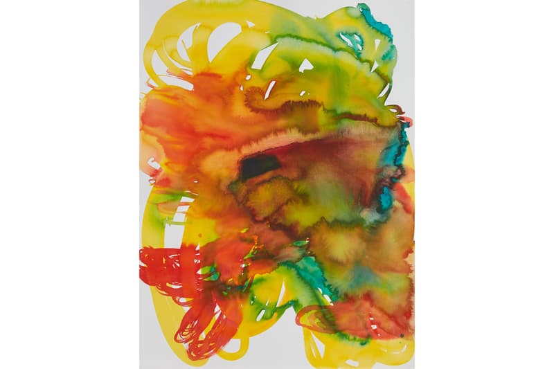 katharina grosse separatrix gagosian exhibition rome italy paintings artworks