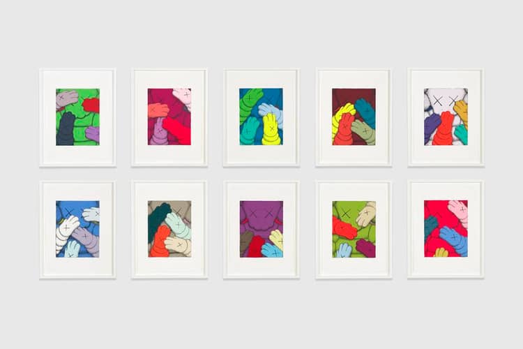 KAWS Releases Limited Edition 'URGE' Print Portfolio Set