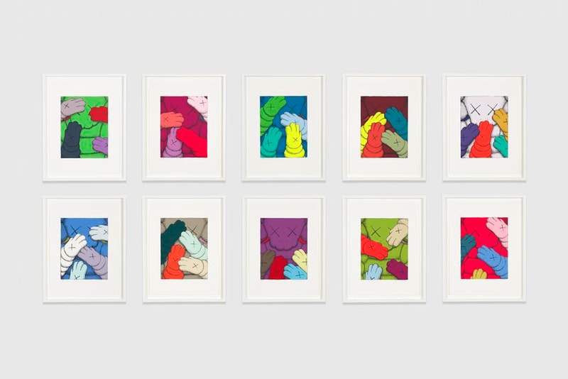 kaws urge portfolio screenprints editions artworks