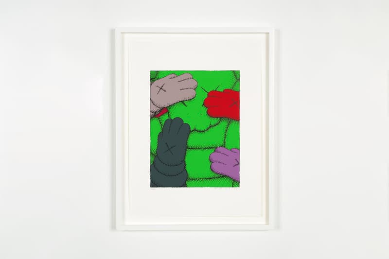 kaws urge portfolio screenprints editions artworks