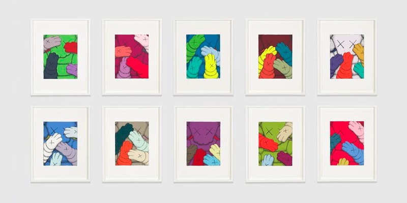 kaws urge portfolio screenprints editions artworks