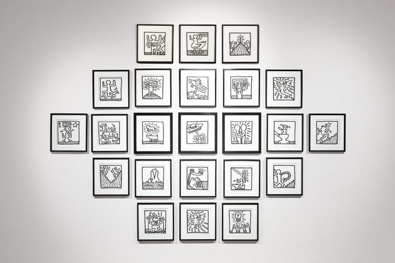 Keith Haring's Drawings of Iconic Symbols to Fetch Over $1 Million USD