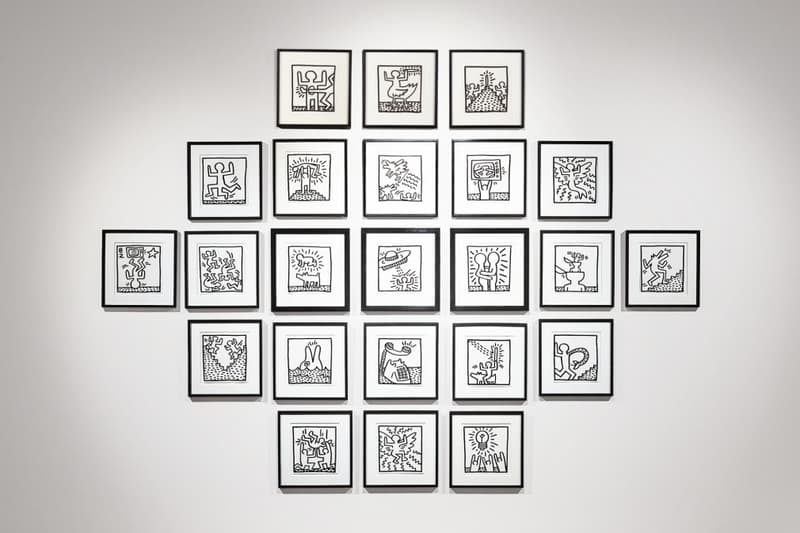 keith haring twenty three works sothebys auction visual vocabulary pop art graffiti illustrations