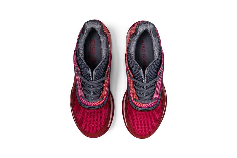 kiko kostadinov asics GEL-GLIDELYTE III asphalt high rise fire brick release information buy cop purchase