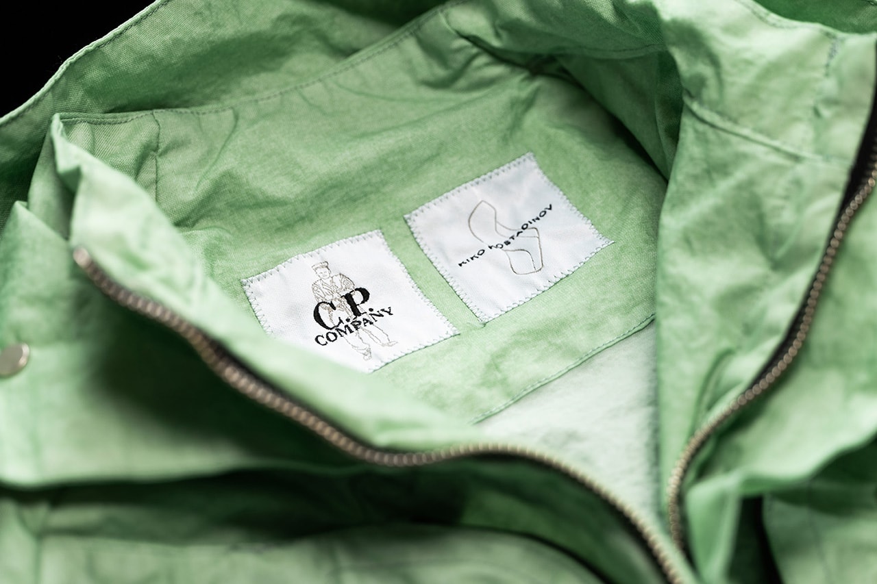 Kiko Kostadinov x C.P. Company Sinesis Jacket collaboration collection signal green release date info buy CO-TED limited edition release date info buy november 28
