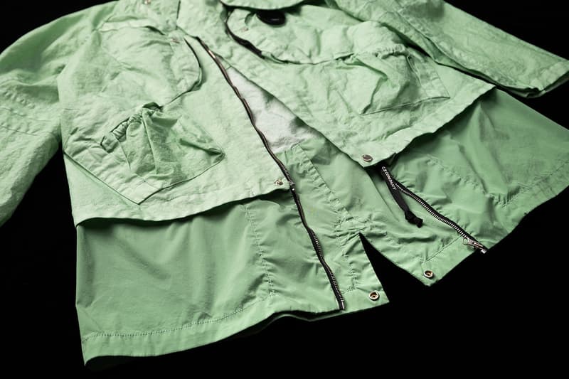 Kiko Kostadinov x C.P. Company Sinesis Jacket collaboration collection signal green release date info buy CO-TED limited edition release date info buy november 28