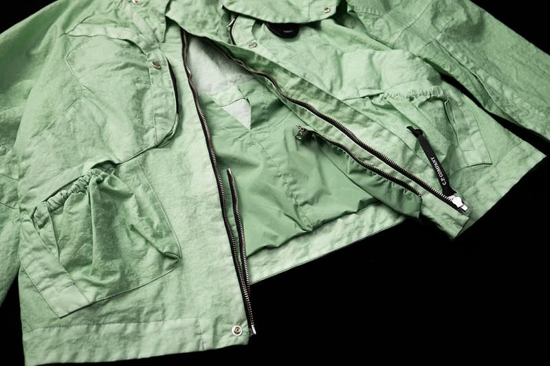 Kiko Kostadinov x C.P. Company Sinesis Jacket collaboration collection signal green release date info buy CO-TED limited edition release date info buy november 28