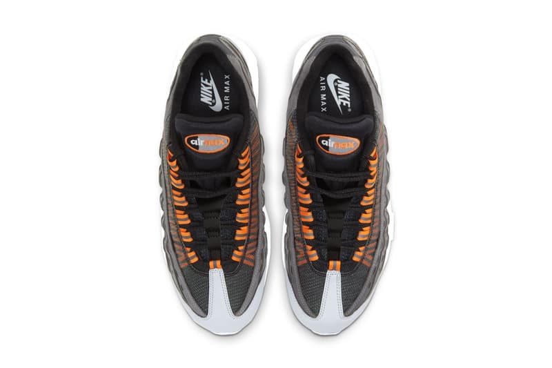 kim jones dior nike sportswear air max 95 black total orange gray white dd1871 001 official release date info photos price store list buying guide