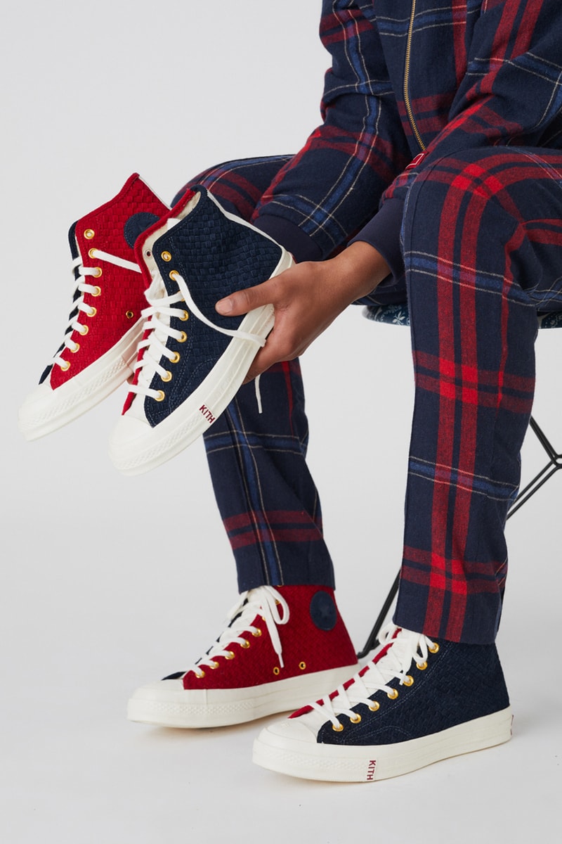KITH Winter 2020 Collection Lookbook, Collaborations asics sneaker converse nike chuck taylor diemme boots gel lyte