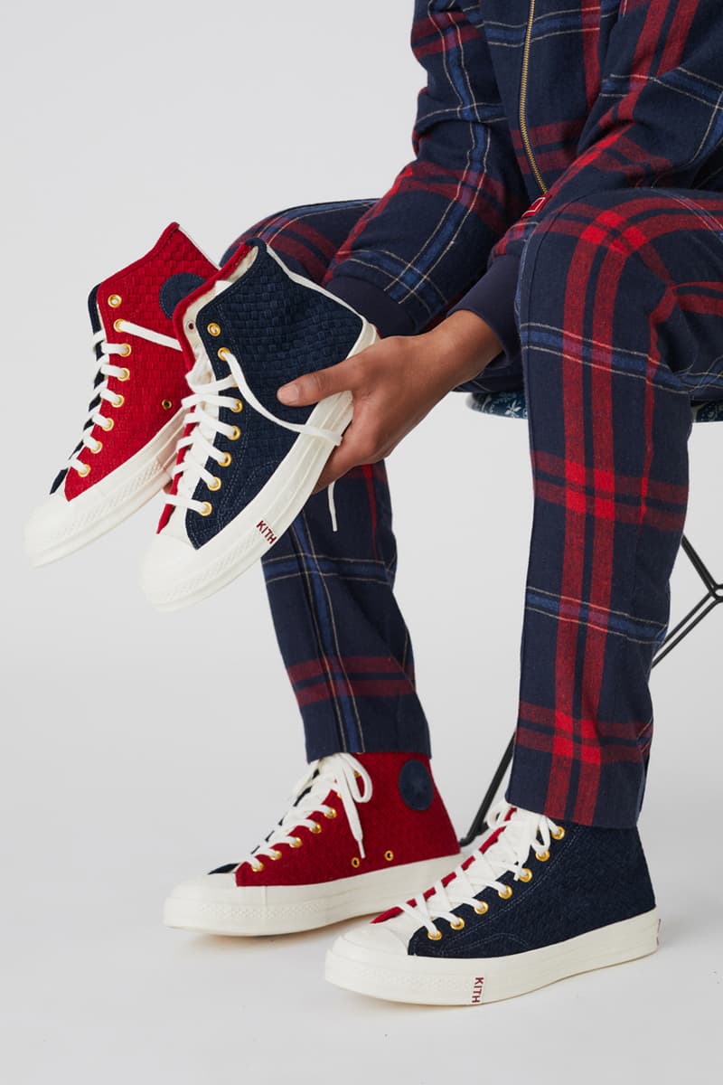 KITH Winter 2020 Collection Lookbook, Collaborations asics sneaker converse nike chuck taylor diemme boots gel lyte