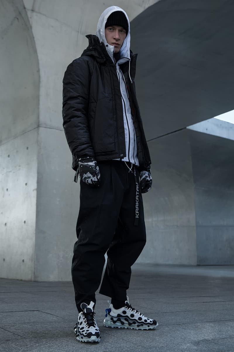 krakatau fall winter 2020 release information technical functional outerwear