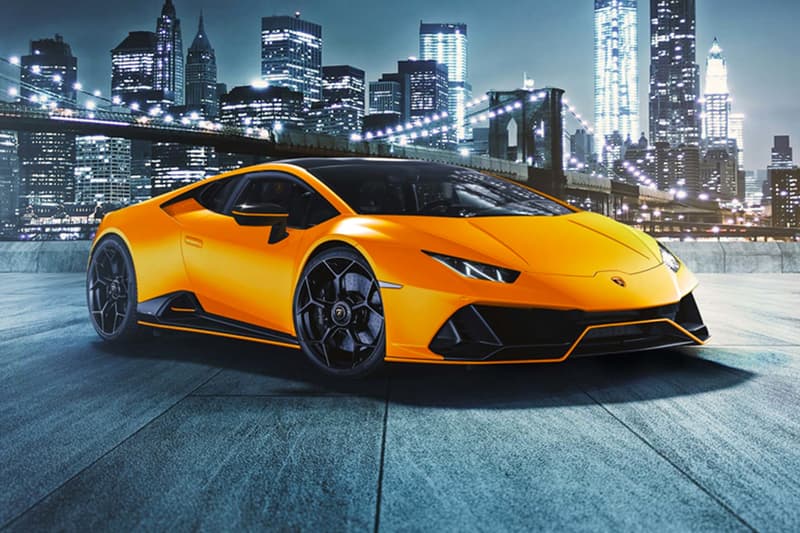 Lamborghini Huracán EVO fluo capsule neon fluorescent colors exterior paint job trim 