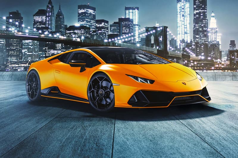 Lamborghini Huracán EVO fluo capsule neon fluorescent colors exterior paint job trim