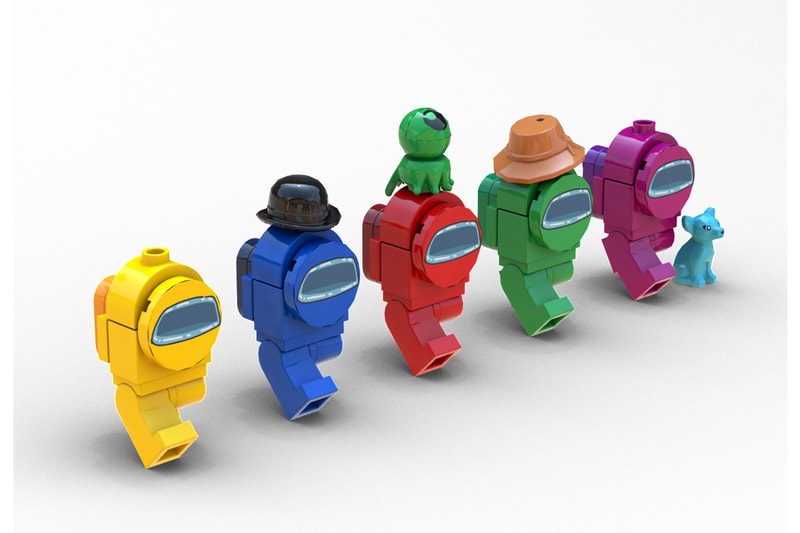 LEGO IDEAS Among Us: The Skeld Info MinifigInDisguise LEGO IDEAS games InnerSloth bricks toys gaming imposter sus crewmate goals tasks  