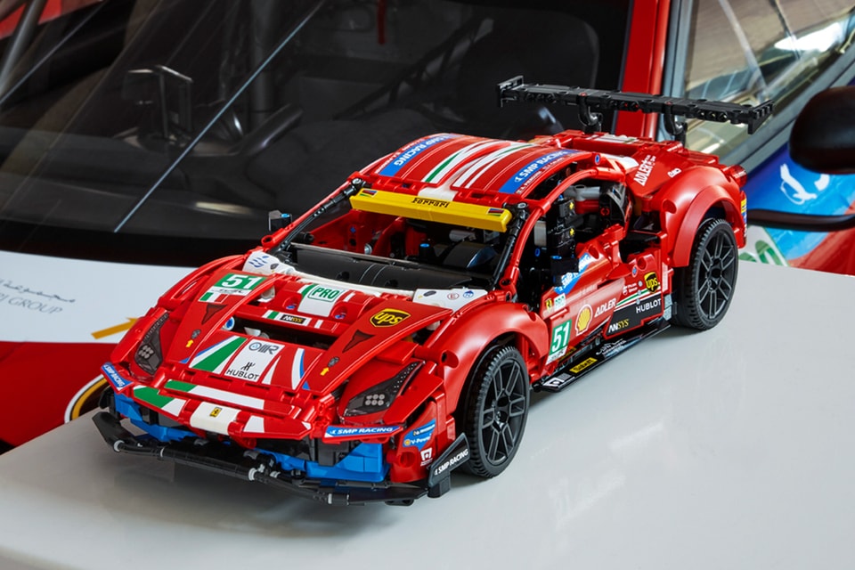 LEGO Technic Ferrari 488 GTE AF Corse #51 Model | Hypebeast