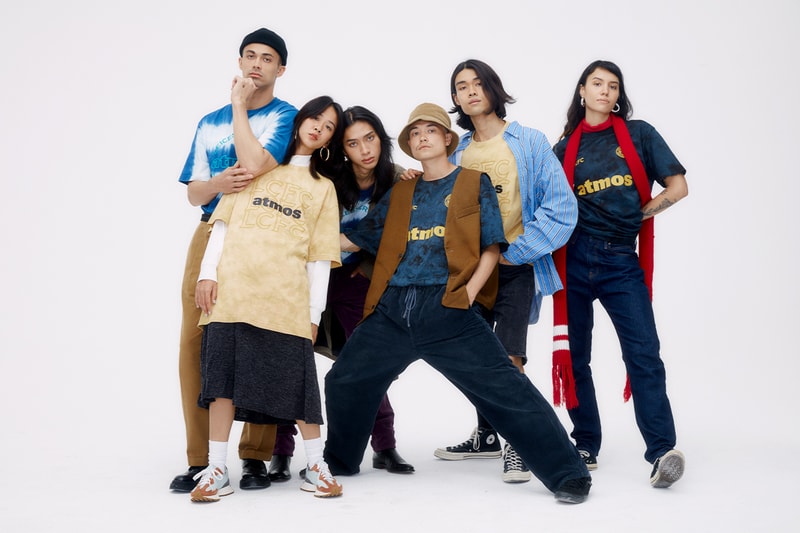 LCFC and atmos Link Up for'Fearless Collection' Sustainable Streetwear Fashion Thailand Japan HYPEBEAST 