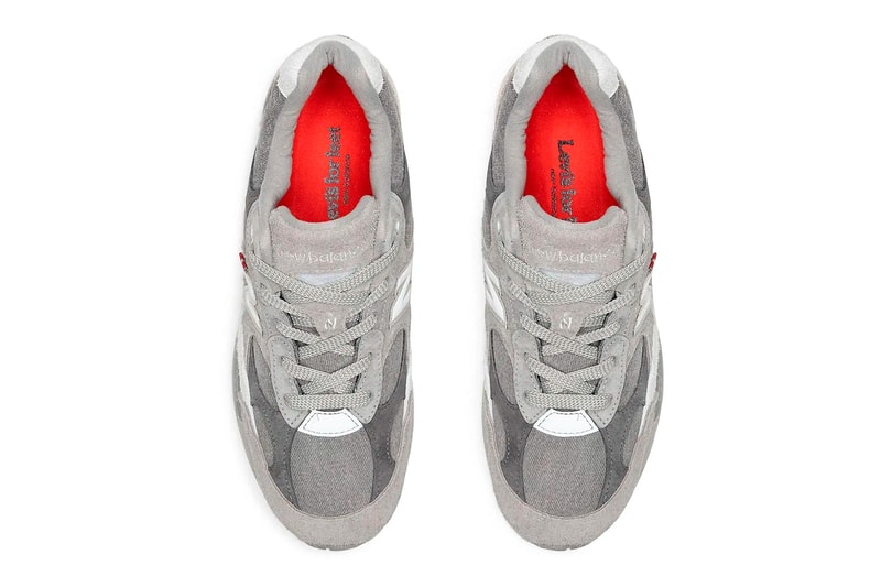 Levi's New Balance 992 Release Info Buy Price Date grey m992lv