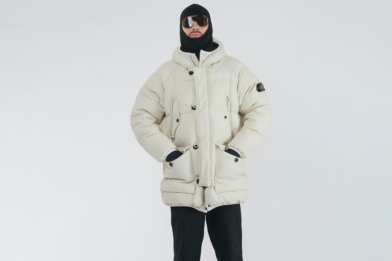 LN-CC ARCHIVE 03: STONE ISLAND 40534 Polypropylene Tela Down Parka Jacket White SI Massimo Osti Archie Maher Raphael Bliss Photography Lookbook Release Information Archival Fashion Menswear Outerwear Limited Edition Rare Garments OG 