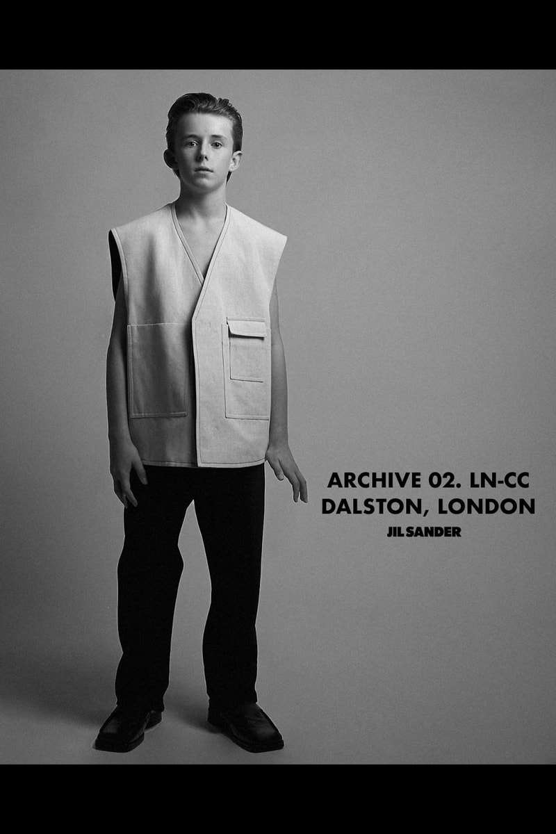 ln-cc Jil Sander archive collection release information Luke Meier Lucie Meier where to buy how long for
