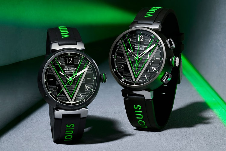 Louis Vuitton's Latest Tambour Timepiece Honors Virgil Abloh's Bold Menswear Designs