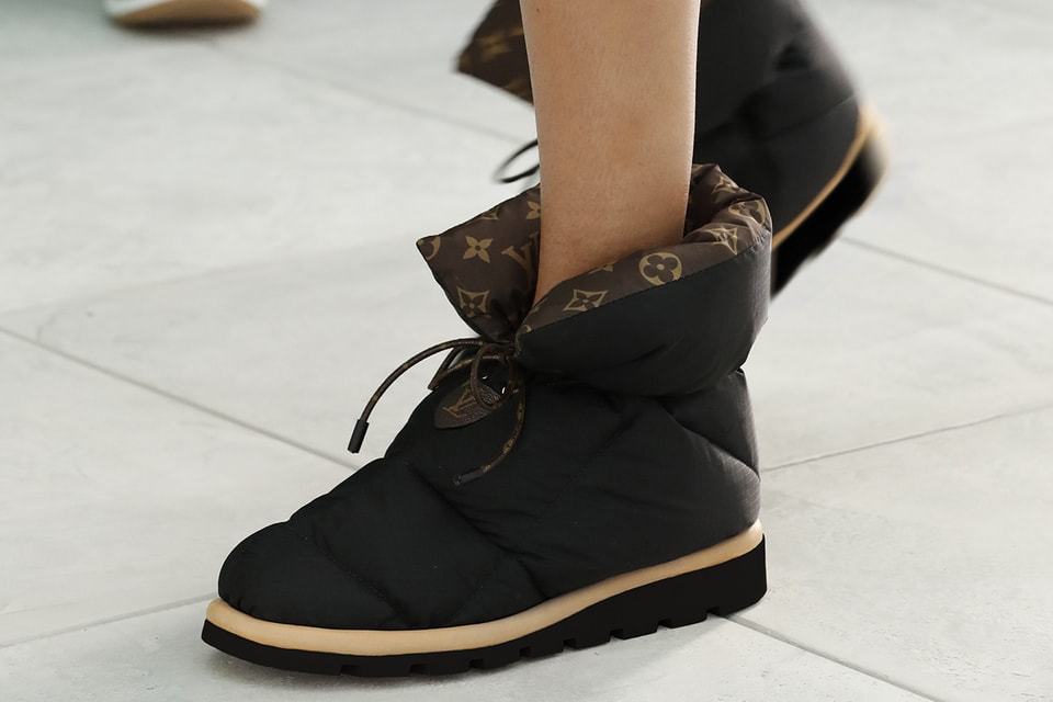 LOUIS VUITTON Drops Flat Half Boots in Black - More Than You Can Imagine
