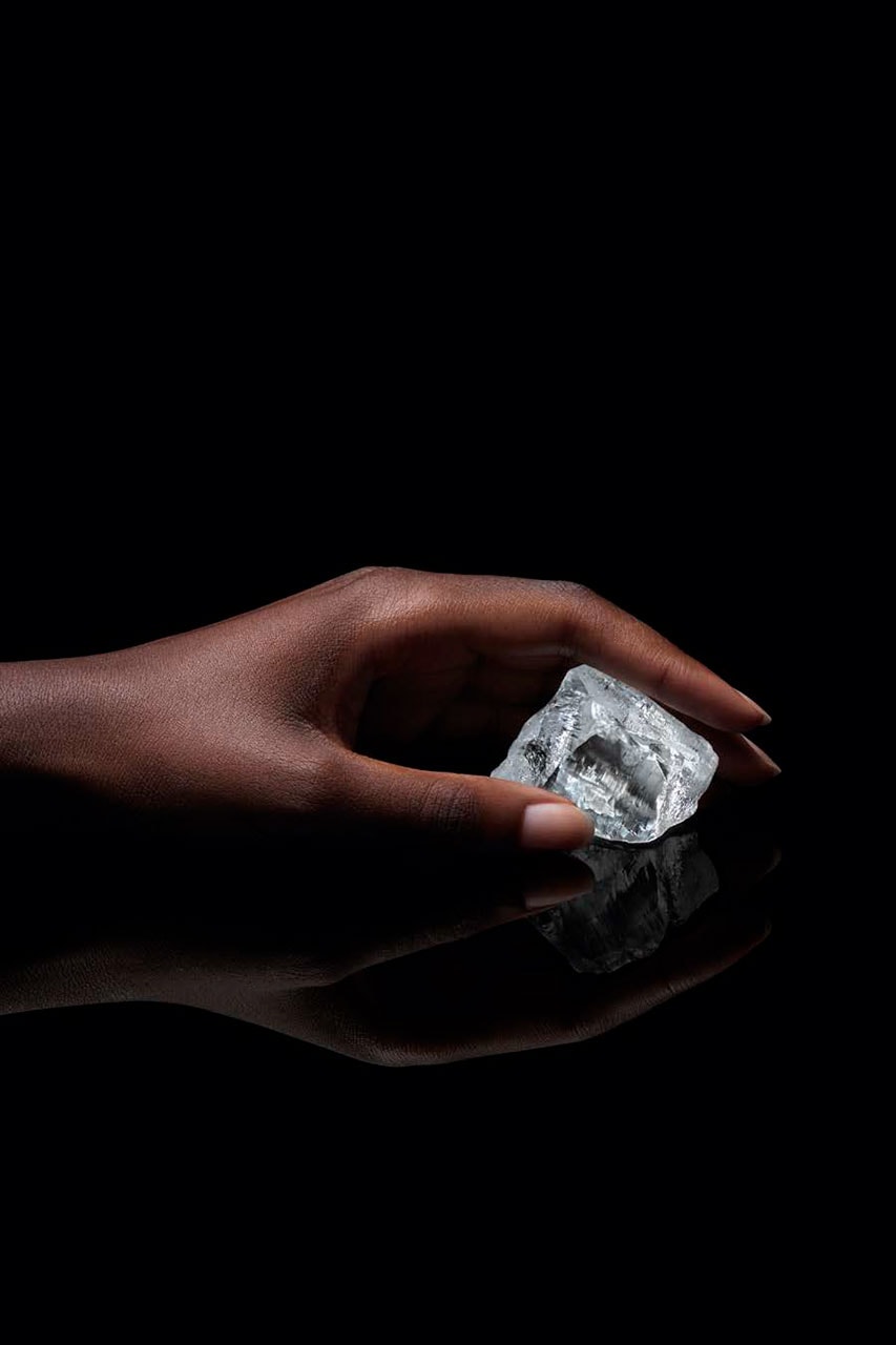 Louis Vuitton's 549-Carot Diamond "Sethunya" hb antwerp botswana lucara karowe