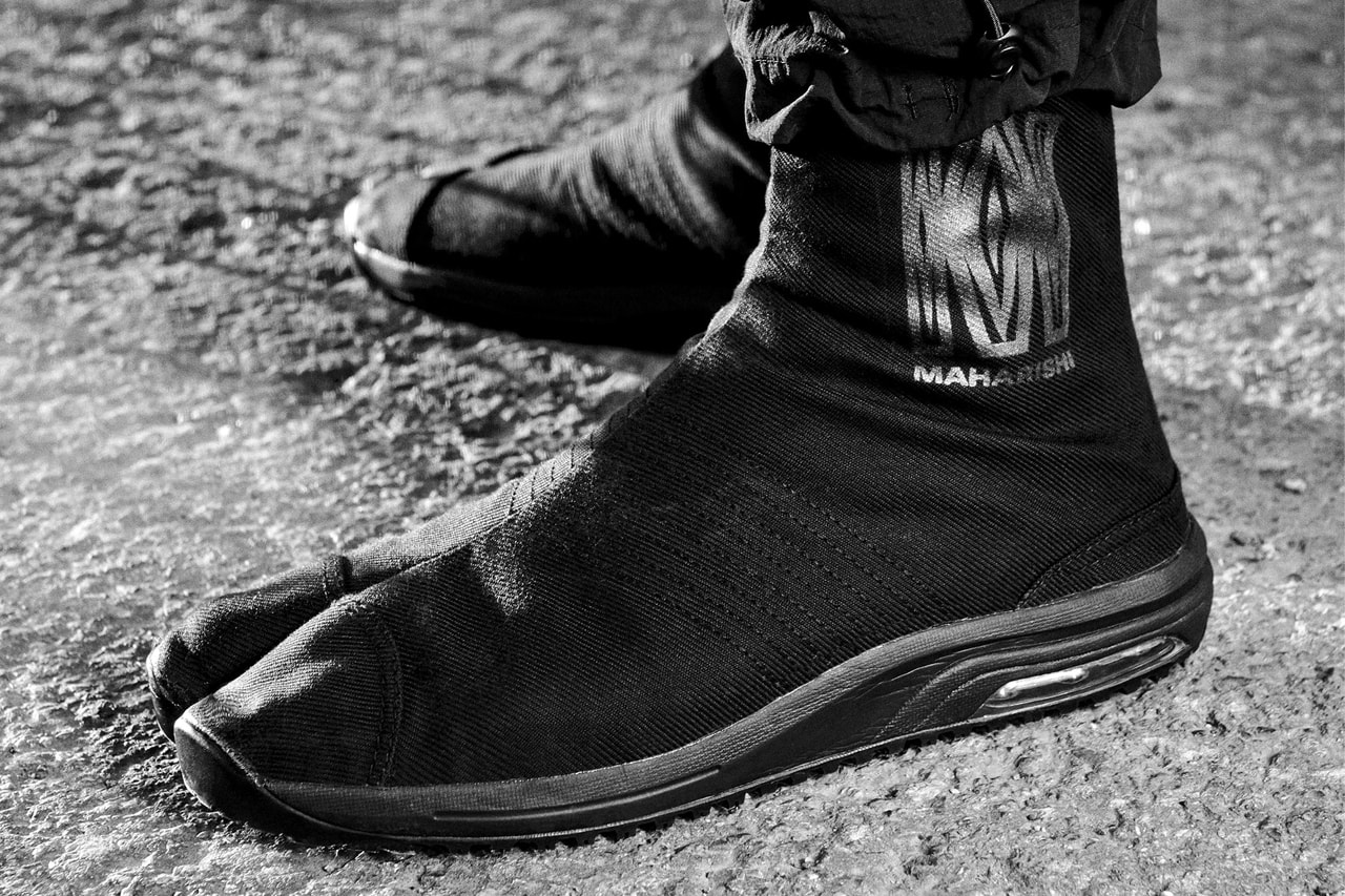 maharishi 3M Chimayo Tabi Sneaker Boot Hybrid First Closer Look Release Date Information Drop Japanese Footwear Traditional Shoe Streetwear Hype Jika-Tabi OG Fall Winter 2020 FW20 Lookbooks