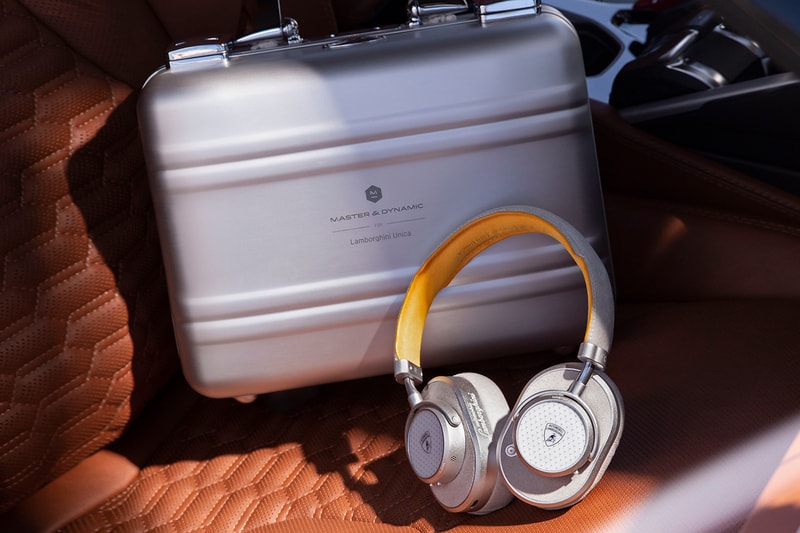 Master & Dynamic for Automobili Lamborghini Release Info MW65 Active Noise-Cancelling Wireless Headphones MW07 PLUS True Earphones