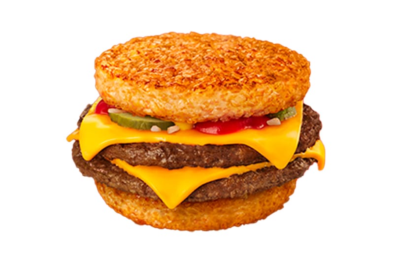 McDonalds Japan Is Bringing Back Its "Gohan Dabuchi" Rice Double Cheeseburger