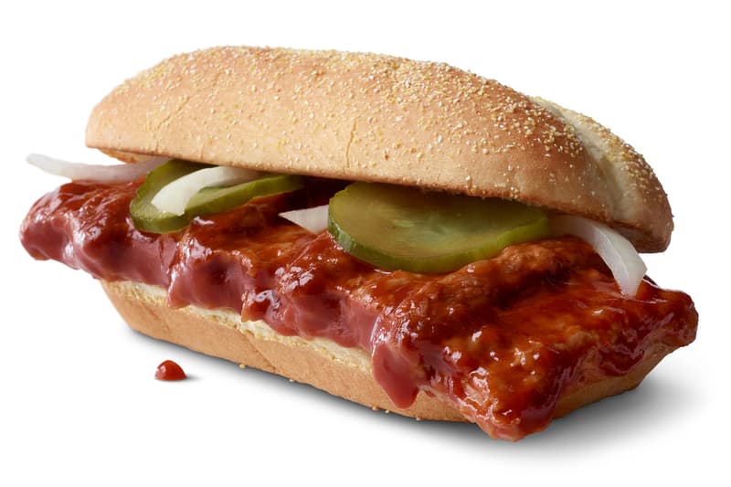 mcdonalds mcrib december launch fast food sandwiches