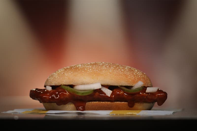 mcdonalds mcrib sandwich no shave november movember charity cancer research awareness 