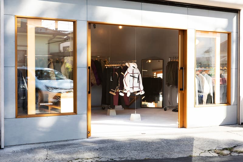 MEANSWHILE Opening First Tokyo Flagship store shop space interiors Naohiro Fujisaki Komazawa japan japanese Setagaya ku menswear streetwear brick and mortar