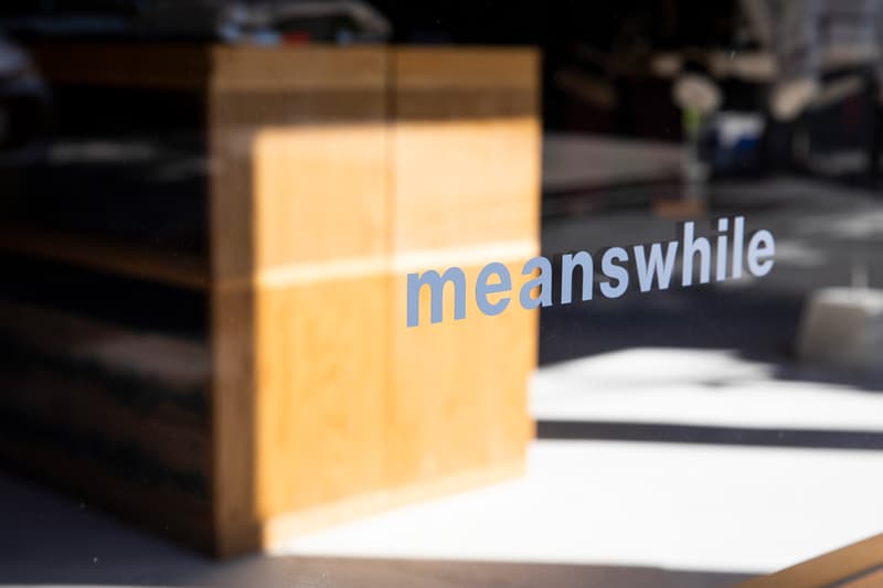 MEANSWHILE Opening First Tokyo Flagship store shop space interiors Naohiro Fujisaki Komazawa japan japanese Setagaya ku menswear streetwear brick and mortar