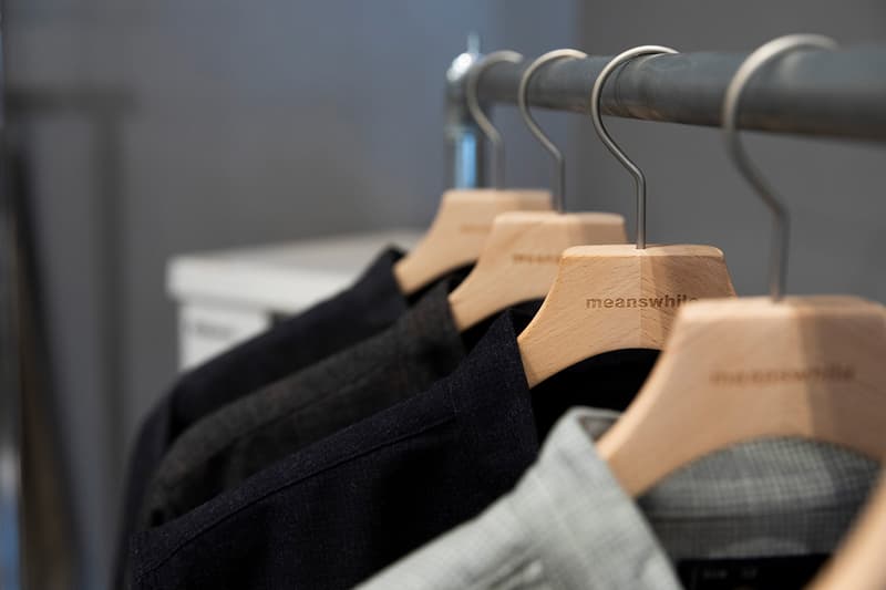 MEANSWHILE Opening First Tokyo Flagship store shop space interiors Naohiro Fujisaki Komazawa japan japanese Setagaya ku menswear streetwear brick and mortar