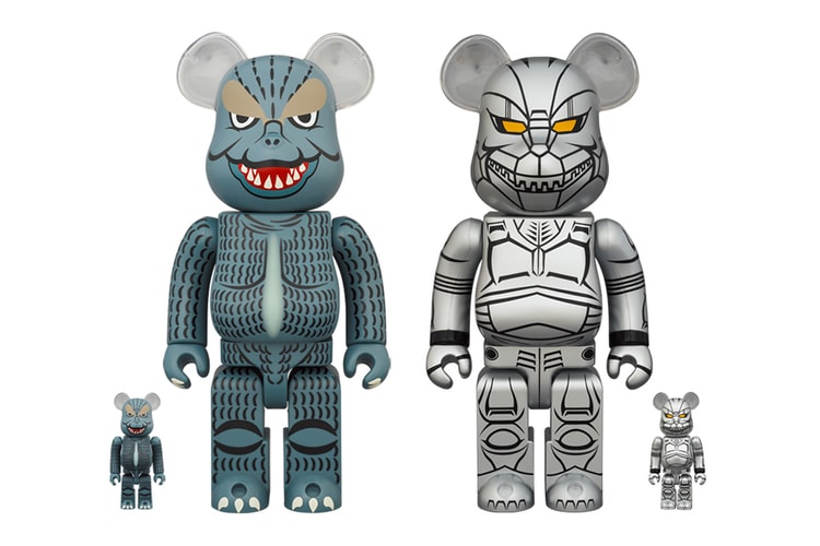 Medicom Toy Unveils 1964 Godzilla and Mechagodzilla BE@RBRICKs