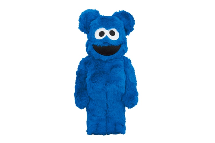 Medicom Toy Taps 'Sesame Street' for Furry Cookie Monster BE@RBRICK