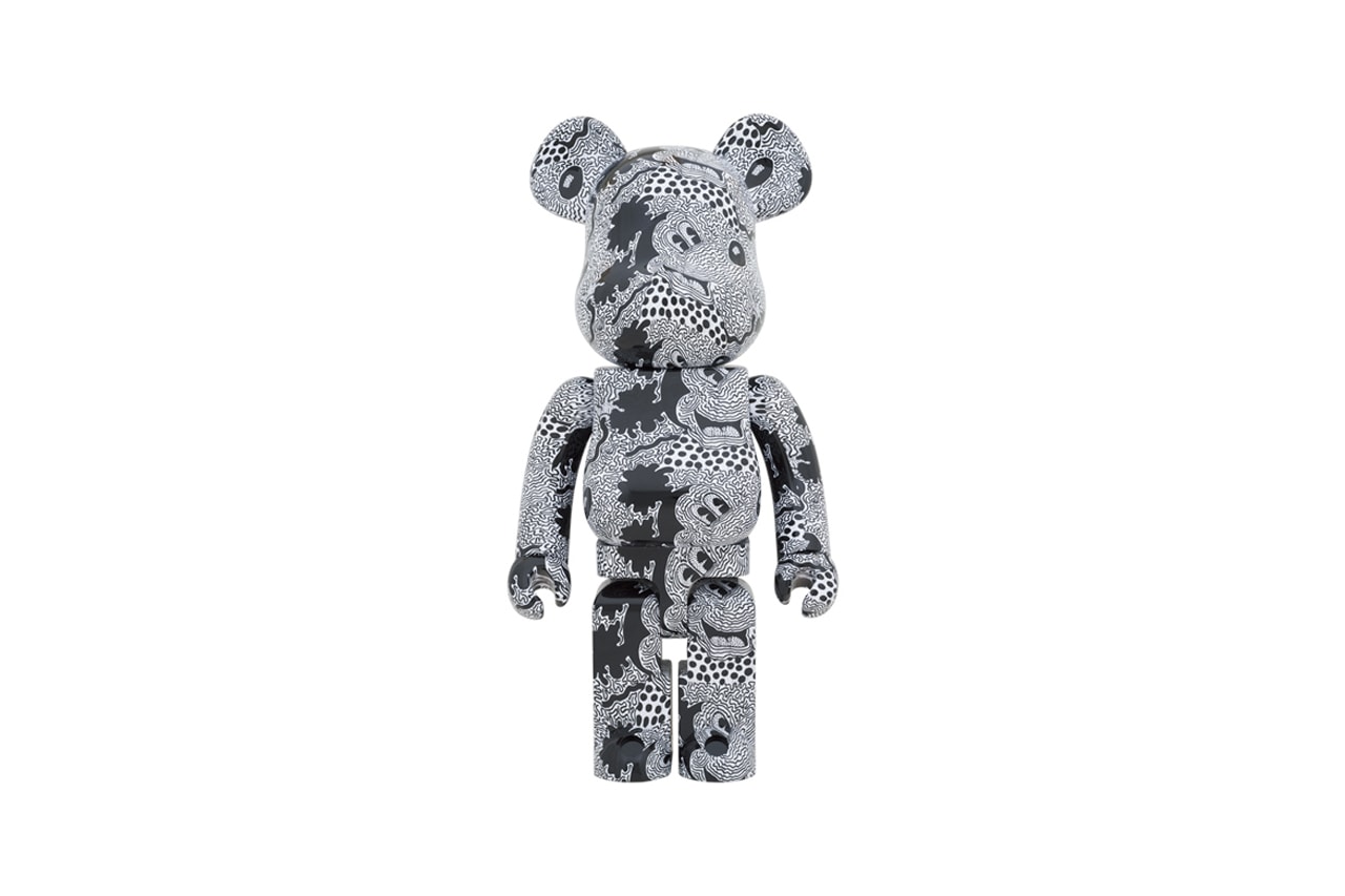 Medicom Toy BEARBRICK Keith Haring Mickey Mouse 1000 100 400 toys toymaker figures japanese brand