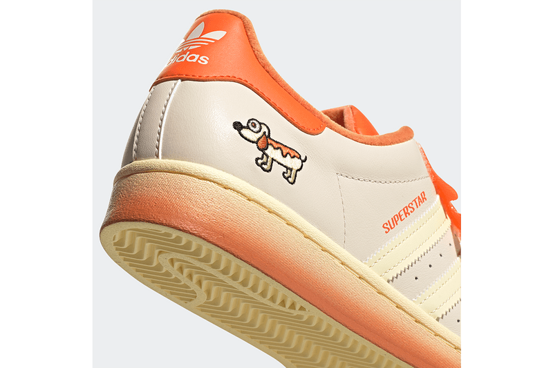 Melting Sadness x adidas Originals Superstar Classic 80s TR Pro Model Zhang Quan Chinese Artist Label Collection Collaboration Limited Edition Fun Sneakers Shoes Trainers Three Stripes OG FZ5256 FZ5254 FZ5260 FZ5398