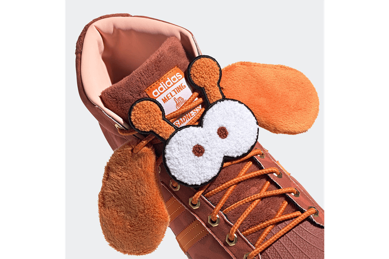 Melting Sadness x adidas Originals Superstar Classic 80s TR Pro Model Zhang Quan Chinese Artist Label Collection Collaboration Limited Edition Fun Sneakers Shoes Trainers Three Stripes OG FZ5256 FZ5254 FZ5260 FZ5398