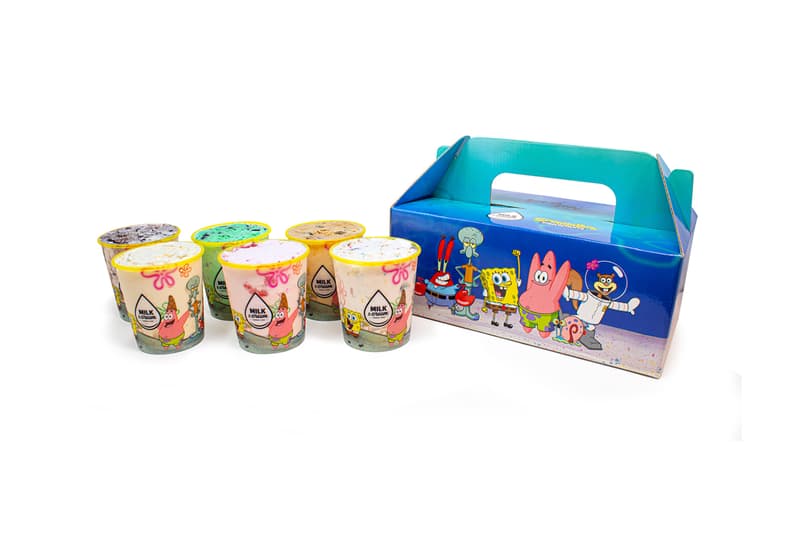 Milk Cream Cereal Bar Spongebob Squarepants Krabby Patty Ice Cream Sliders info food burger mr krabs krusty cartoon franchise Nickelodeon