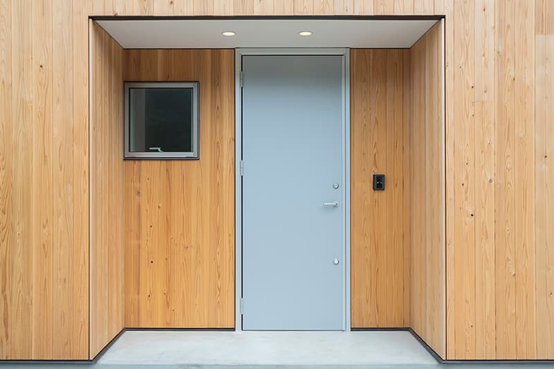MUJI Opens Its Minimal Prefab Home in Yamaguchi Yō no Ie plain house architecture house wood nature Japan minimalism Prefabrication