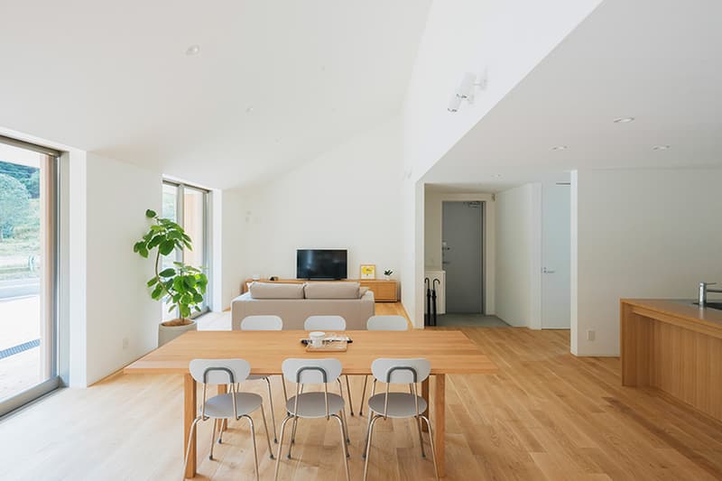MUJI Opens Its Minimal Prefab Home in Yamaguchi Yō no Ie plain house architecture house wood nature Japan minimalism Prefabrication