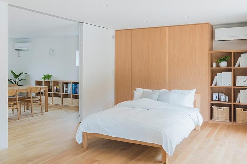 MUJI Opens Its Minimal Prefab Home in Yamaguchi Yō no Ie plain house architecture house wood nature Japan minimalism Prefabrication