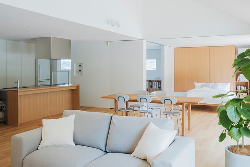 MUJI Opens Its Minimal Prefab Home in Yamaguchi Yō no Ie plain house architecture house wood nature Japan minimalism Prefabrication