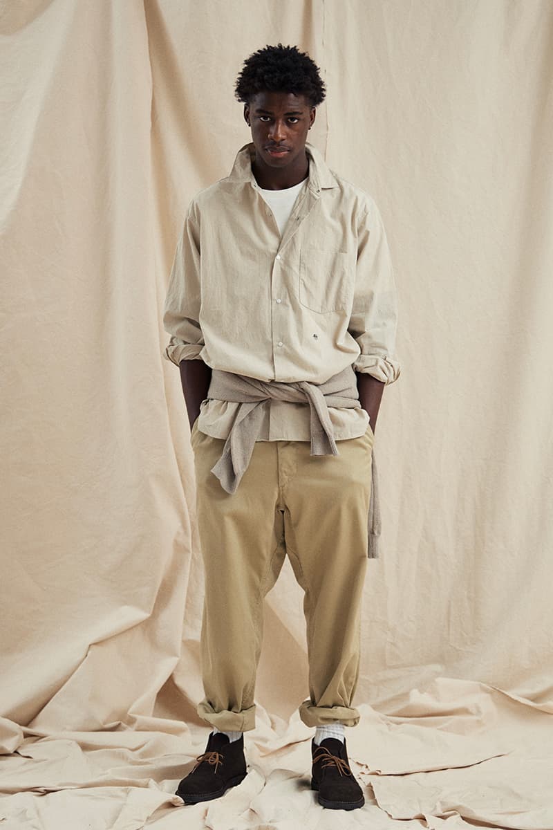 nanamica Spring Summer 2021 Lookbook menswear streetwear japanese brands jackets hoodies sweaters pants trousers ss21 collection