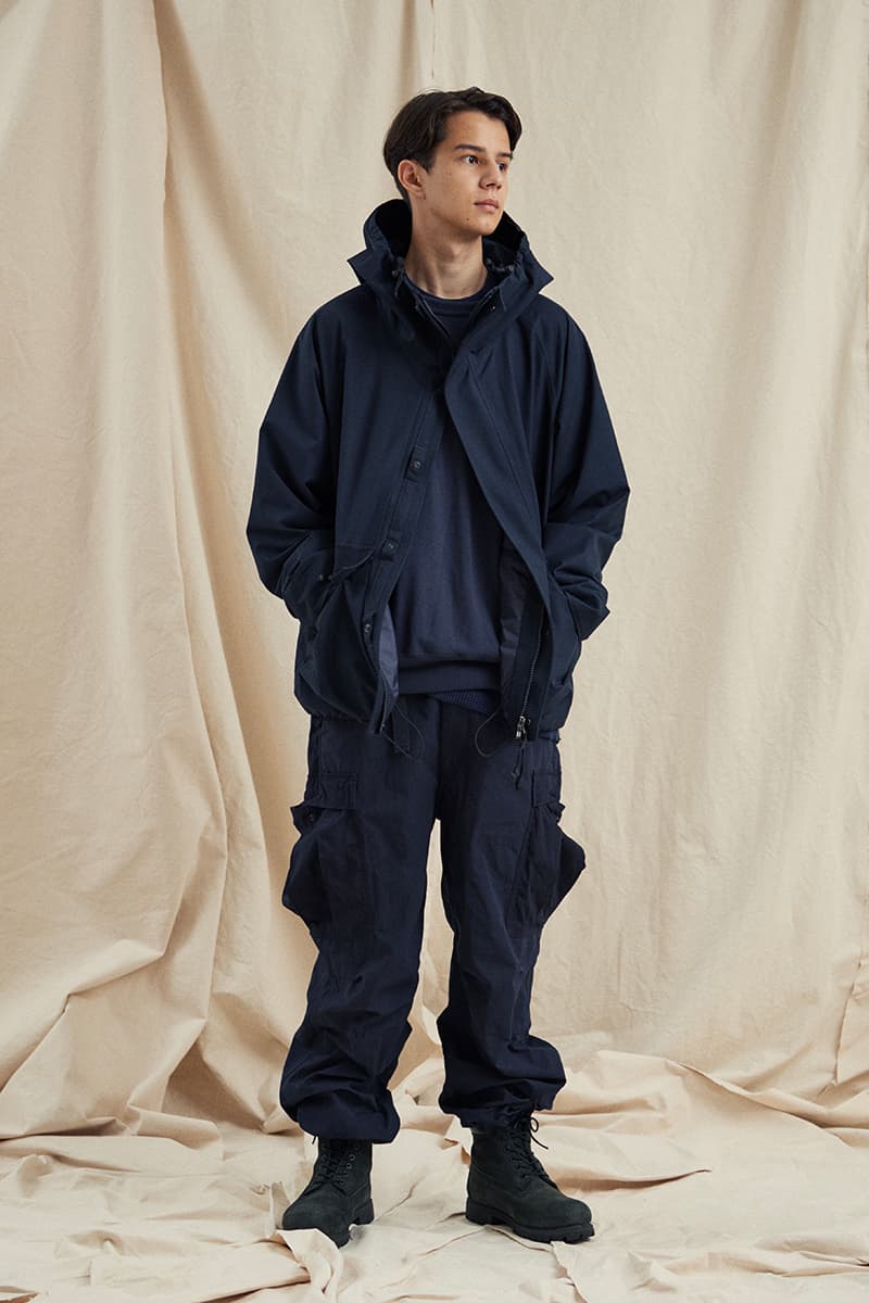 nanamica Spring Summer 2021 Lookbook menswear streetwear japanese brands jackets hoodies sweaters pants trousers ss21 collection