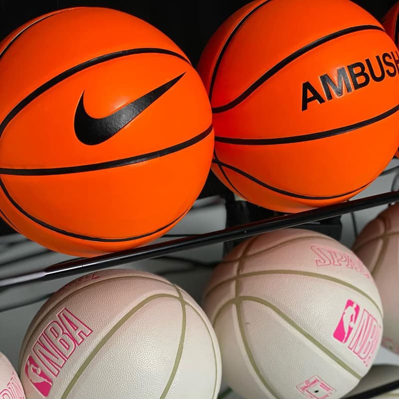 NBA x AMBUSH x Nike Collaboration Teaser collection release date info buy yoon ahn basketball bag