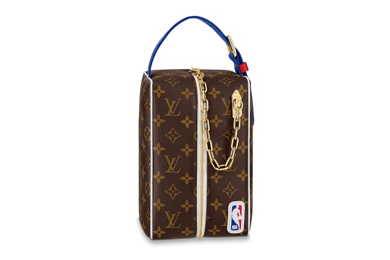 NBA Louis Vuitton Capsule Collection Release Info Buy Price Outerwear jacket shirt necklace bracelet trunk bag 