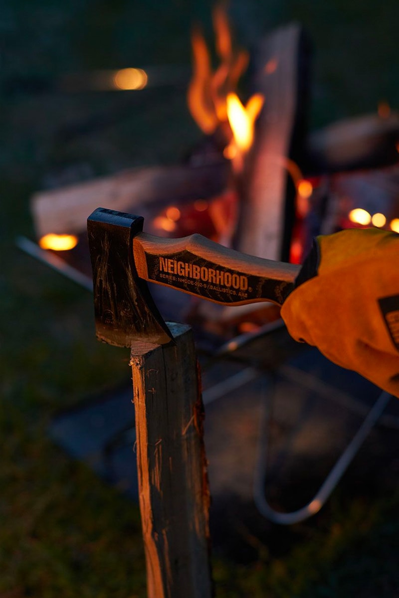 NEIGHBORHOOD HOME OUTDOOR Collection NBHD GRIP SWANNY camping gardening axe hatchet fire outdoors 